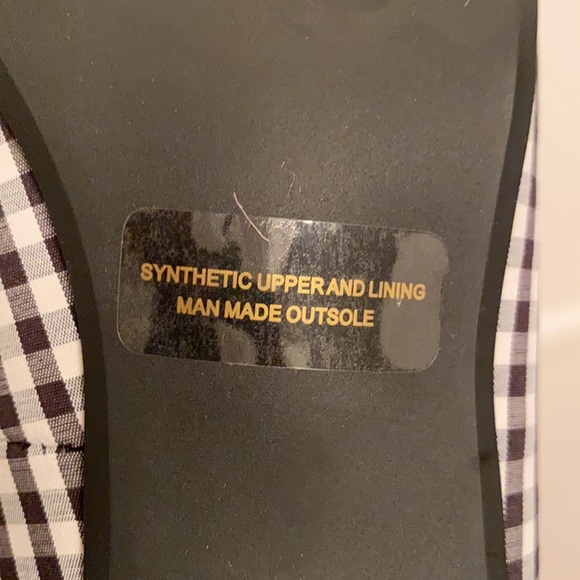 Athena Alexander Black and White Kitten Heels Size 8 - Picture 8 of 11